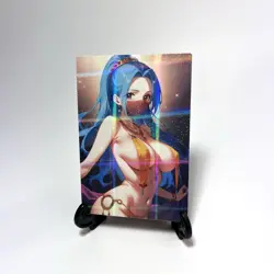 One Piece Nefertari Vivi Sexy Hot Anime Waifu Girl Goddess Story Holo Art Card - Image 2