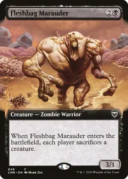 1x Fleshbag Marauder BORDERLESS - NM - Commander Legends - SPARROW MAGIC - Image 1