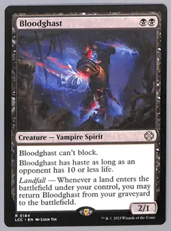 Bloodghast - 184 - Commander: the Lost Caverns of Ixalan (LCC) MTG - Image 1