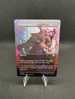 Exsanguinate (Borderless) Commander Masters Regular - Image 1