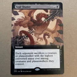 Soul Shatter (Extended Art) Zendikar Rising Regular - Image 1