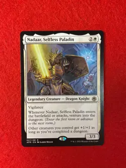 Nadaar, Selfless Paladin - Forgotten Realms - Magic the Gathering - MTG - Image 1
