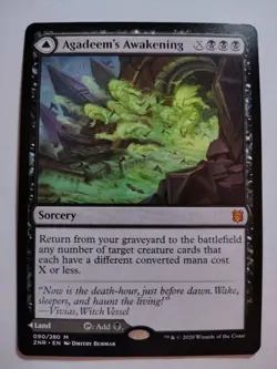 x1 Agadeem's Awakening Agadeem, the Undercrypt M MTG Zendikar Rising M/NM, En - Image 1