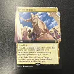 Plaza Of Heroes (Extended Art) [Dominaria United] - Magic: The Gathering - NM JL - Image 1