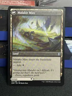 Malakir Rebirth / Malakir Mire MTG Zendikar Rising ZNR Unplayed NM # 111 - Image 2