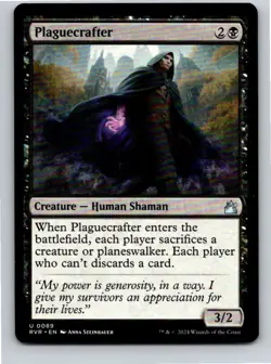 Magic the Gathering Plaguecrafter Ravnica Remastered MTG Free Shipping! - Image 1