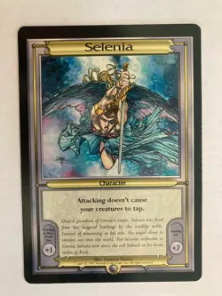 Selenia - Vanguard - Oversized MTG Magic the Gathering Lightly Played - Image 1
