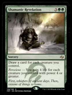 Shamanic Revelation LP Light Play Fate Reforged MTG [11667] - Image 1