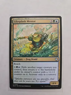 Lilysplash Mentor - Bloomburrow - LP - MTG Magic - Uncommon - Creature - Image 1