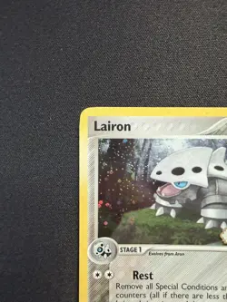 Pokemon Card - Lairon Legend Maker 38/92 Uncommon Reverse Holo Stamped | MP - Image 3