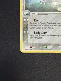 Pokemon Card - Lairon Legend Maker 38/92 Uncommon Reverse Holo Stamped | MP - Image 5