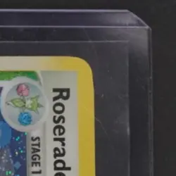 2007 POKEMON DIAMOND & PEARL SECRET WONDERS #17/132 ROSERADE HOLO - Image 5