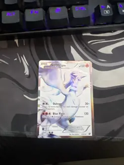 Pokemon TCG Reshiram Black and White Card 113/114 2011 Full Art Edition - Image 1