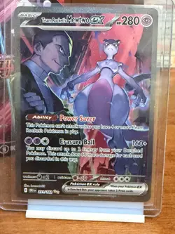 Pokemon Cards Team Rocket's Mewtwo 231/182 Destined Rivals NM Pack fresh 2/19 - Image 1