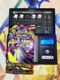 (HEAVY) 22.50g Pokemon TCG Mega Evolution Booster Pack (SEALED)✅ - Image 1