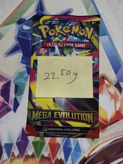 (HEAVY) 22.50g Pokemon TCG Mega Evolution Booster Pack (SEALED)✅ - Image 2