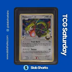 2009 POKEMON PLATINUM SUPREME VICTORS #8/147 RAYQUAZA C HOLO - Image 1