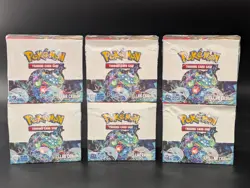 Lot (6) Pokemon Scarlet & Violet SV07 Stellar Crown English Booster Boxes Sealed - Image 1