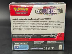 Lot (6) Pokemon Scarlet & Violet SV07 Stellar Crown English Booster Boxes Sealed - Image 5