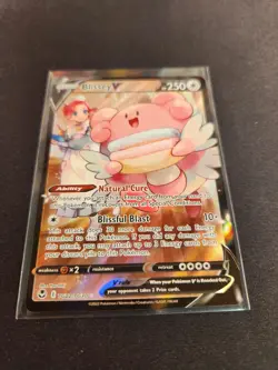 Pokemon Blissey V TG22 TG22/TG30 Silver Tempest Trainer Gallery Full Art IN HAND - Image 3