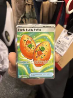 Pokemon TCG Rare Candy Buddy Poffin 167/132 Trainer Mega EVO - Image 1