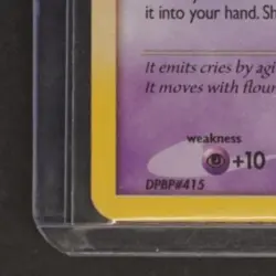 2007 POKEMON D&P MYSTERIOUS TREASURES HOLIDAY CALENDAR PROMO #42/123 CHINGLING - Image 4