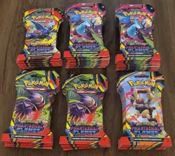 Lot of Qty 49 - Pokemon ME Phantasmal Flames Sleeved Booster Packs - Sealed - Image 1