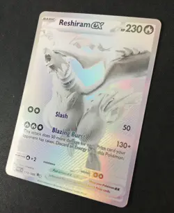 Pokemon TCG SV: White Flare #173/086 Reshiram ex NM - Image 3