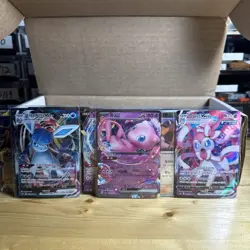 Pokemon Korean Eevee Heroes + 151 Bulk Lot EXs, Holos, Vmax - Image 1