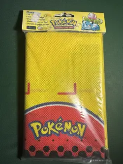 Vintage 1999 Pokemon Wizards of the Coast Cloth Playmat Sealed - Image 1