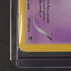 2013 POKEMON BLACK & WHITE PLASMA BLAST #37/101 MESPRIT HOLO - Image 4