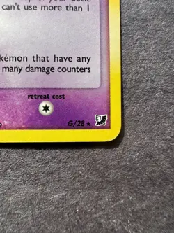 Pokemon TCG Unown G Unseen Forces G/28 Holo Rare Pokemon - Image 2