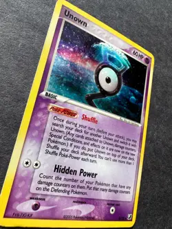 Pokemon TCG Unown G Unseen Forces G/28 Holo Rare Pokemon - Image 4