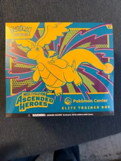 Pokemon TCG Ascended Heroes ETB Pokemon Center Exclusive SEALED-IN HAND - Image 1