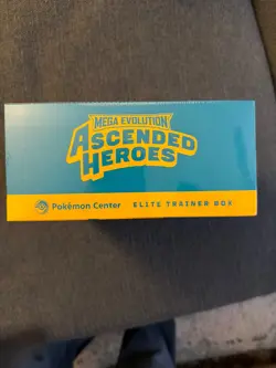 Pokemon TCG Ascended Heroes ETB Pokemon Center Exclusive SEALED-IN HAND - Image 5