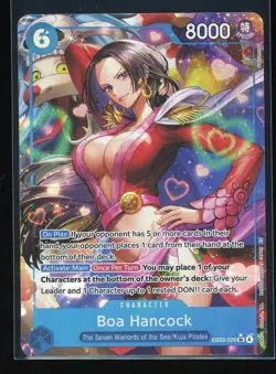 Boa Hancock One Piece EB03 Heroines Edition Super Rare Alternate Art #026 - Image 1