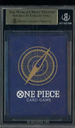 2022-24 One Piece Promos P007 Monkey D. Luffy Silver foil Chmp. Celern BGS 10 - Image 2