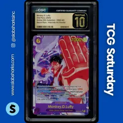 2025 ONE PIECE ANIME 25TH COLLECTION MONKEY D. LUFFY ALTERNATE ART CGC 10 - Image 1