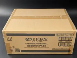 One Piece TCG English OP-13 Carrying On His Will Booster Box Case SEALED - Image 1