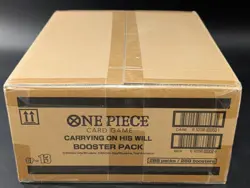 One Piece TCG English OP-13 Carrying On His Will Booster Box Case SEALED - Image 3