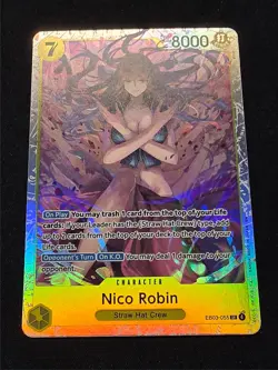 Nico Robin (055) EB03-055 Extra Booster: One Piece Heroines Edition Foil - Image 1
