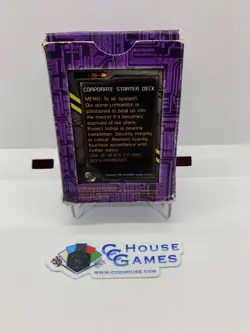 Netrunner CCG Card Lot Corporate Starter Deck Incomplete 54 Cards *CCGHouse* RT - Image 2