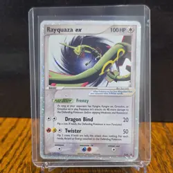 Pokemon Rayquaza ex Nintendo 039 EX Collectors Tin Holo Basic 100 HP 2006 Card - Image 1