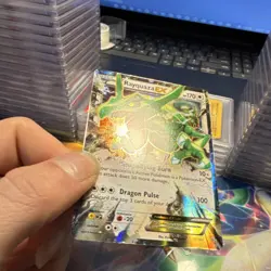 Pokemon TCG Rayquaza EX Holo Ultra Rare Card Roaring Skies 75/108 - Image 2