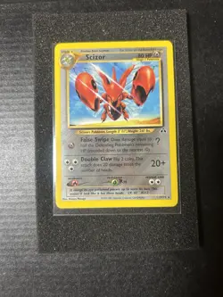 Pokemon Scizor Neo Discovery 29/75 Regular Rare Trading Card - Image 1