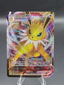 Pokemon TCG Jolteon VMAX Holo Ultra Rare Card Evolving Skies 051/203 - Image 1