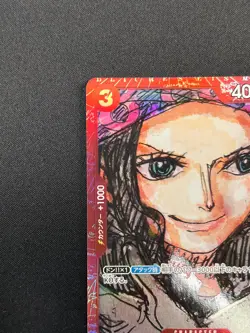 [NM] Nico Robin ONE PIECE Card Japanese OP01-017 R FILM RED Finale Set 14F51 - Image 4