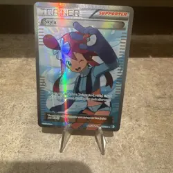 Pokemon Skyla Full Art Boundaries Crossed Card 149/149 LP - Image 1