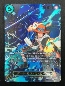[NM]Portgas D. Ace ONE PIECE Card Japanese EB02-028 R Carrying on His Will 14F50 - Image 2