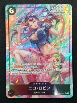 [NM] Nico Robin ONE PIECE Card Japanese OP12-087 SR Legacy of the Master 14F43 - Image 2